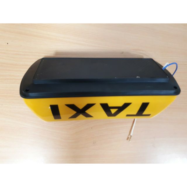 Mào taxi ô tô đế nam châm gắn nóc xe có đèn cỡ nhỏ sz 28cm