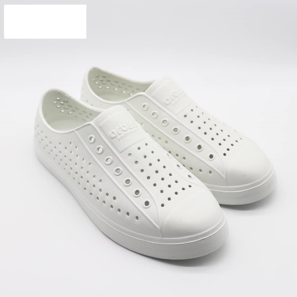 Giày Đi mưa ur Ban Rain Shoes 2k21 Trắng Thoáng mát êm mềm không mùi hôi BB036