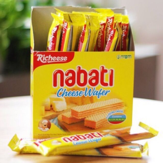 Bánh kem xốp phô mai Richeese Nabati hộp 340g