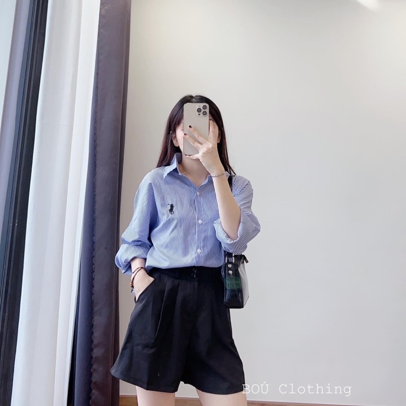 Quần short nữ trơn 2 nút kaki mềm 8618 (ảnh thật)