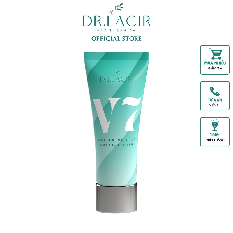 Tắm Trắng Khô V7 DR LACIR 250ML DR34