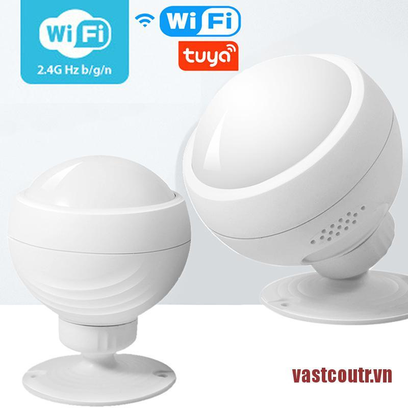CouTR 2.4GHz WiFi PIR Motion Sensor Human Body Sensor Detector Smart Home Alar