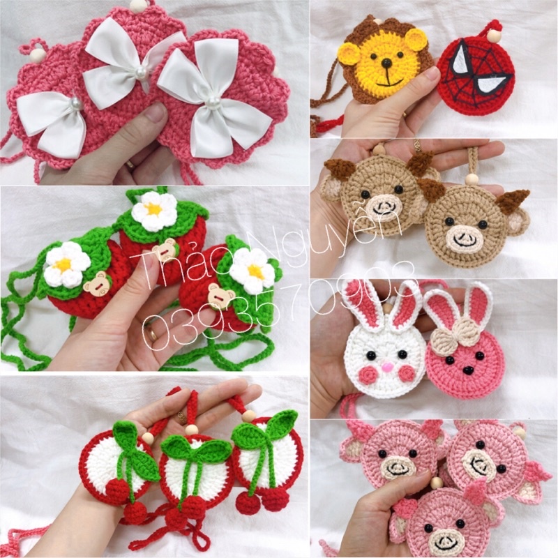 Túi tỏi handmade cho bé yêu