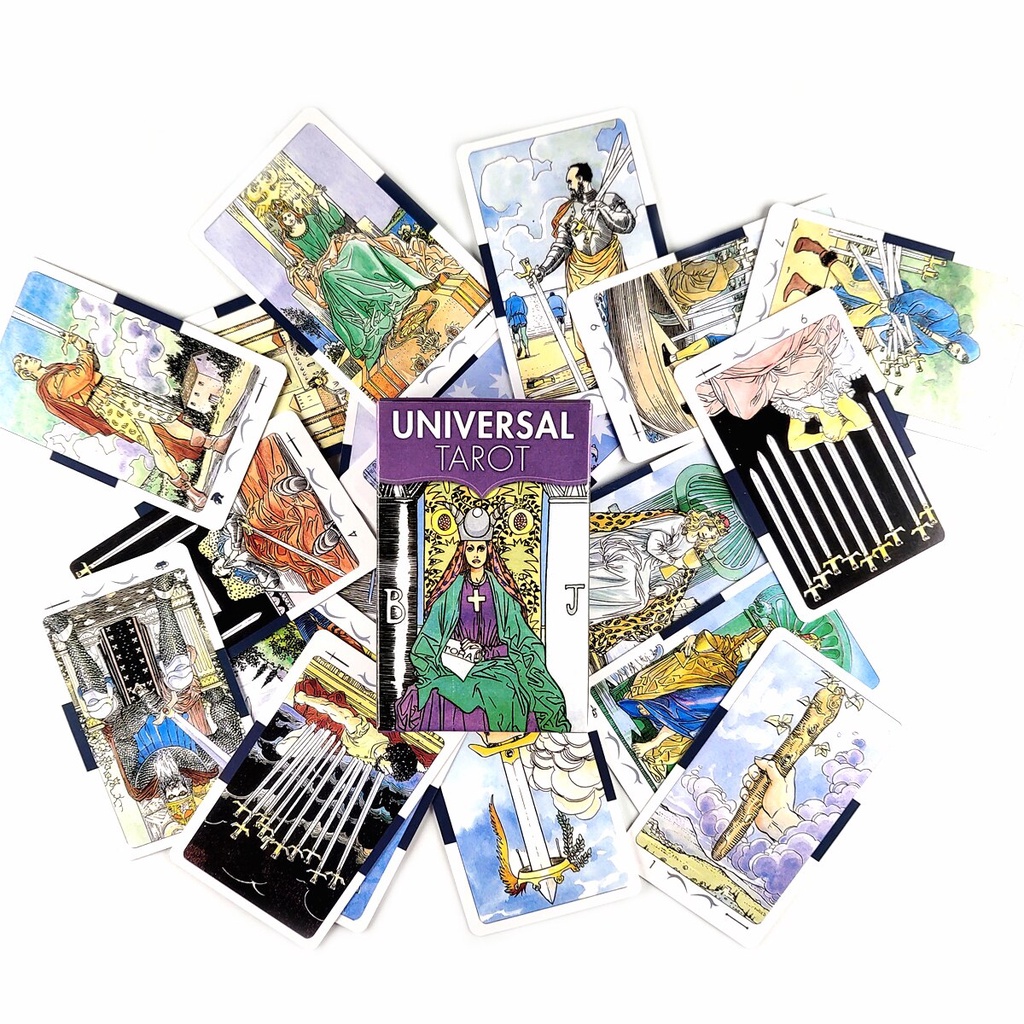 Bộ bài Universal Tarot ( phiên bản bỏ túi ). T6