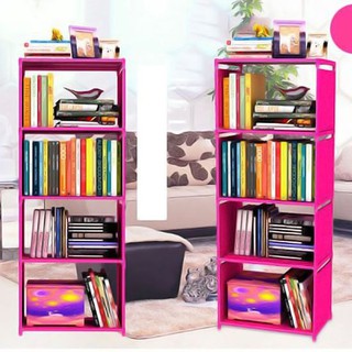 Kệ sách đa năng 4 tầng lắp ghép 2019