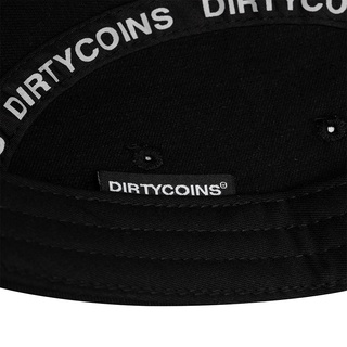[Mã WABRBM66 giảm 12% tối đa 80K] DirtyCoins Nón 5 Panels Cap - Black