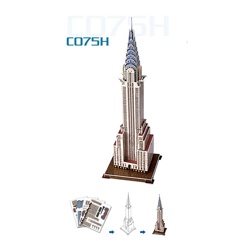 Mô hình giấy 3D CubicFun - Chrysler building - C075h