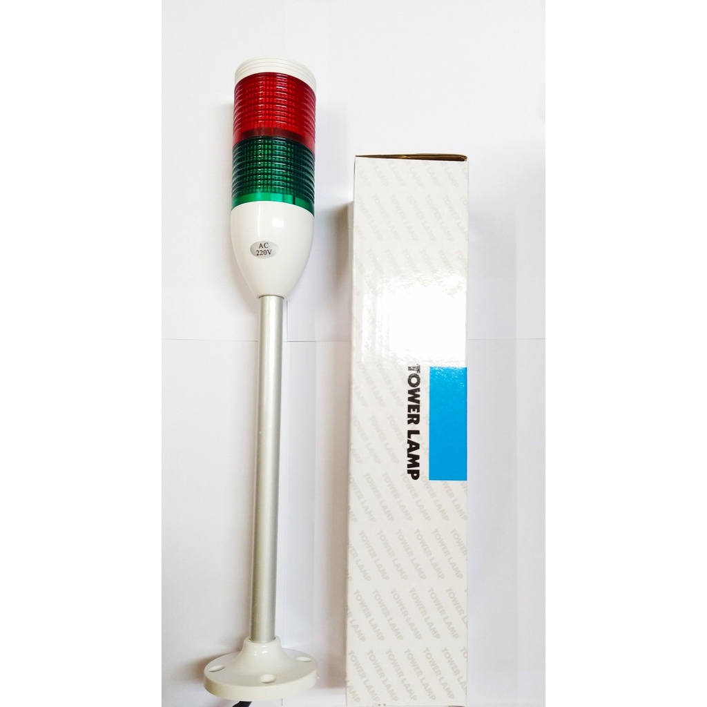 Đèn cảnh báo tháp 3 tầng 220vol- 24vol có còi không còi
