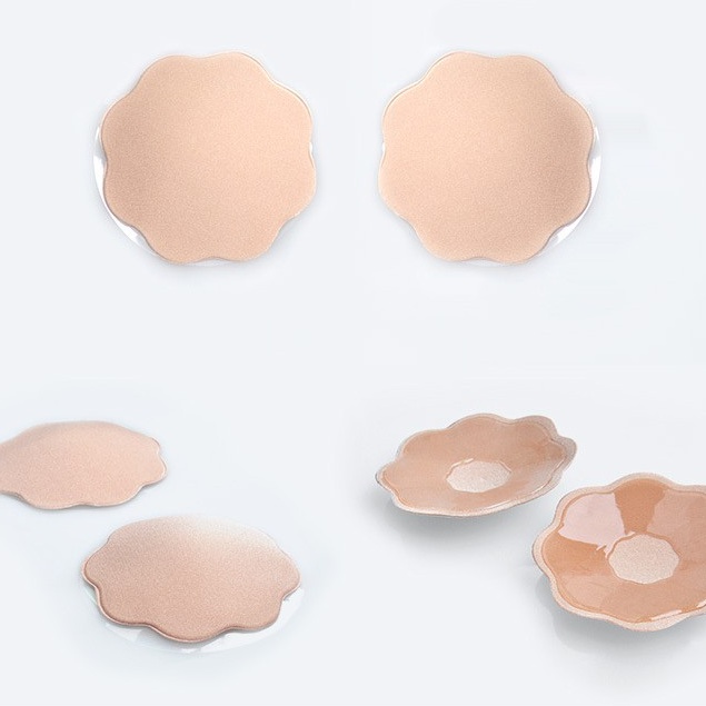 Miếng Dán Ngực, Miếng Dán Ti Su Hình Hoa, Dính Chắc Chắn ZANABRA D0122