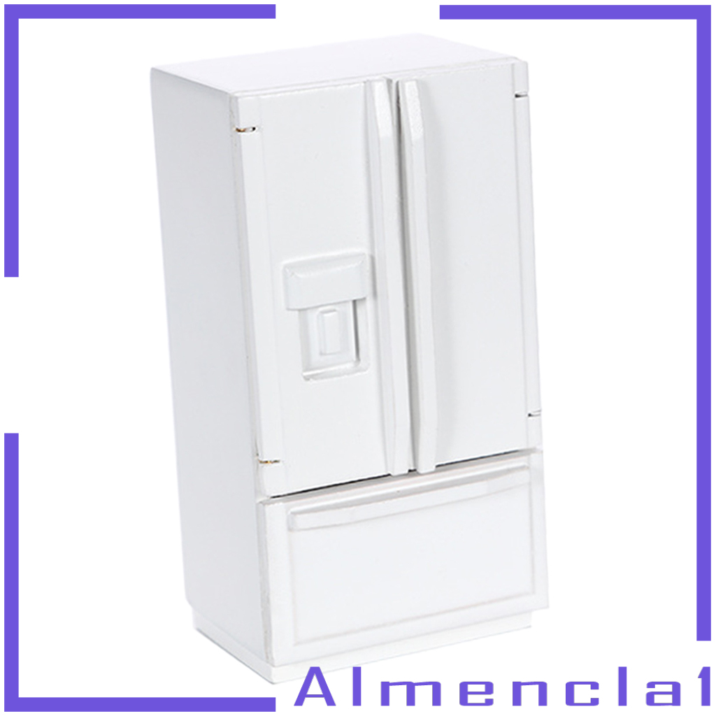 Tủ Lạnh Mini Almencla1 Tỉ Lệ 1: 12 Cho Nhà Búp Bê