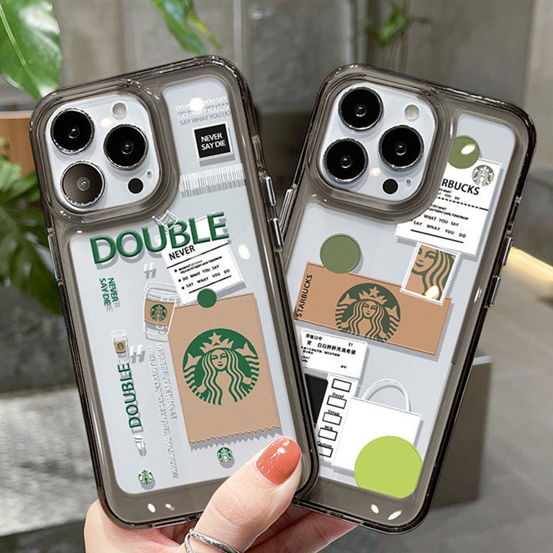 Ốp Điện Thoại TPU Silicon Mềm Trong Suốt Màu Đen Chống Sốc Cho IPhone 14 13 12 11 6 6S 7 8 Plus X XS XR Pro Max