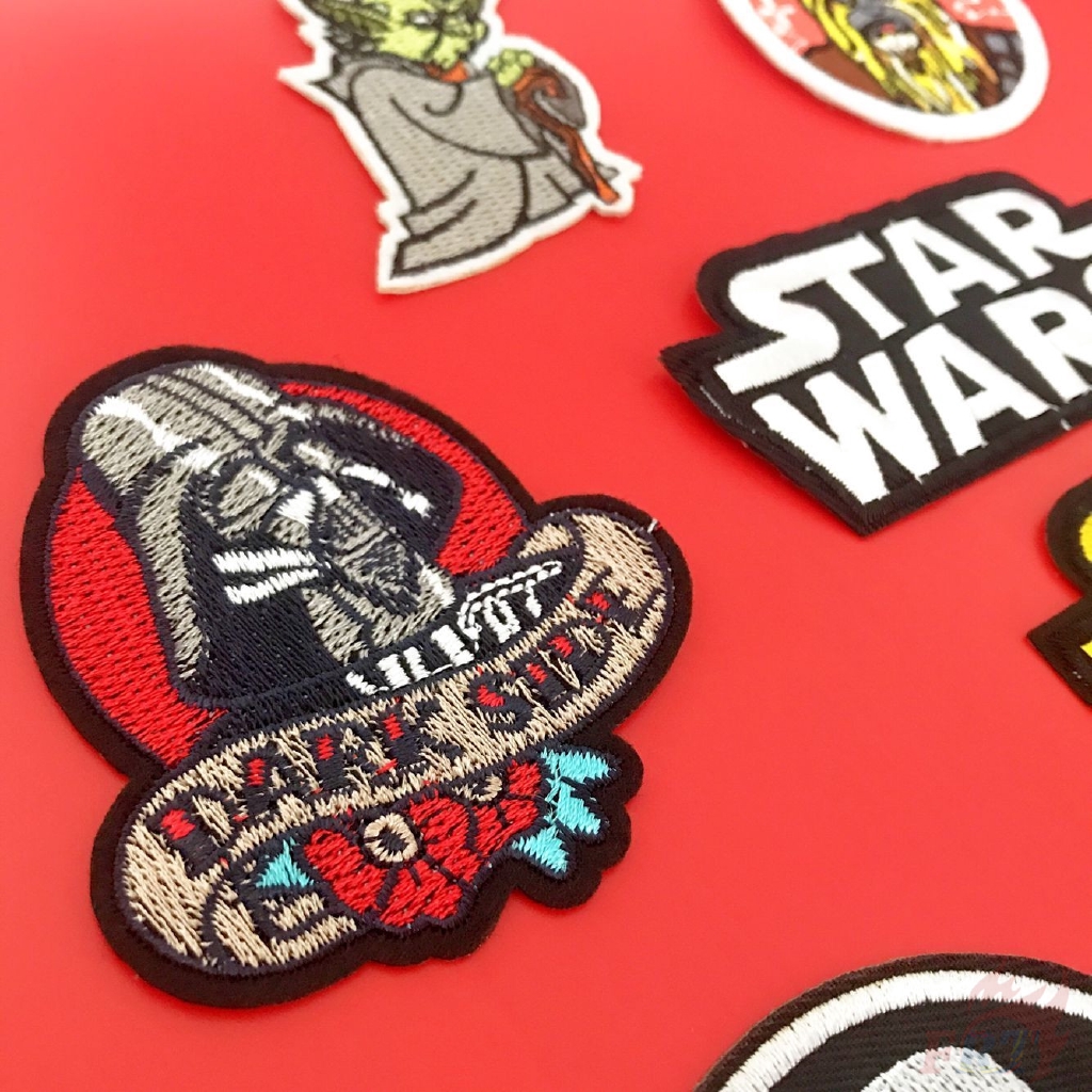 Miếng vá quần áo dạng ủi/ thêu họa tiết Star War phiên bản 3 thời trang tiện lợi