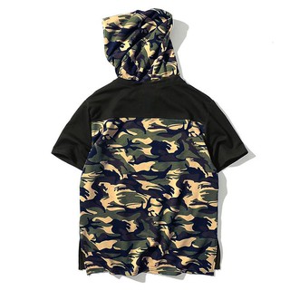 Áo thun Hoodie Camo