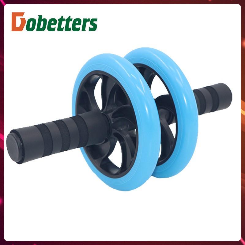 con lăn 2 bánh tập cơ bụng tại nhà có tặng kèm thảm lót gối, hàng Dobetters cao cấp, chính hãng