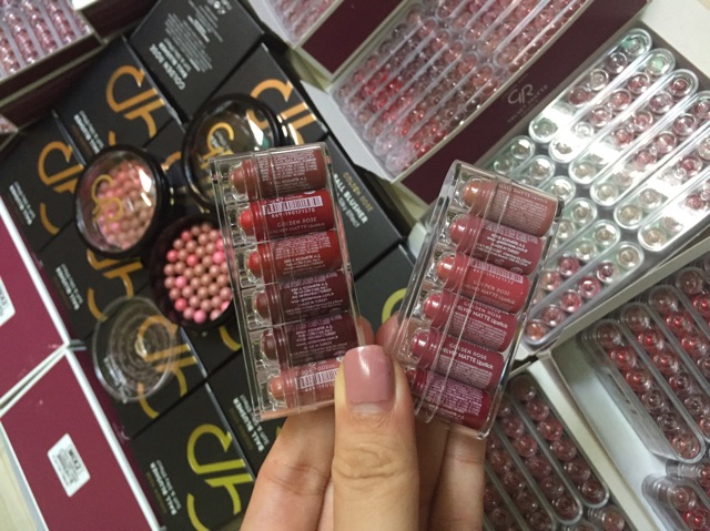 Set son Golden Rose mix màu | BigBuy360 - bigbuy360.vn