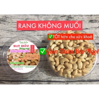 Hạt điều nguyên hạt rang nguyên vị Thảo Anh hộp 500gr