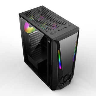 CASE AAP DESTROYER GAMING LED RGB - CÓ SẴN DÃY LED