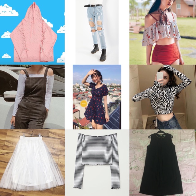 THANH LÝ QUẦN ÁO LOCAL BRAND, H&M, CHICBAE 21, NIRVANA, MIGNONNE.INC, ULZZANG 2HAND