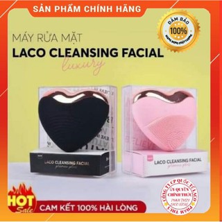 máy rửa mặt laco hồng