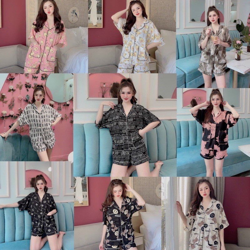 Đồ Bộ Đùi Cánh Dơi Lụa Mai Ngô