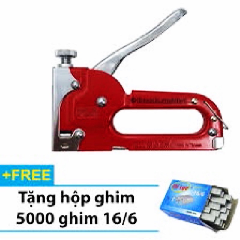 súng băn ghim,kìm băn ghim top tăng lưc + tặng 1 hộp ghim 5000 cái