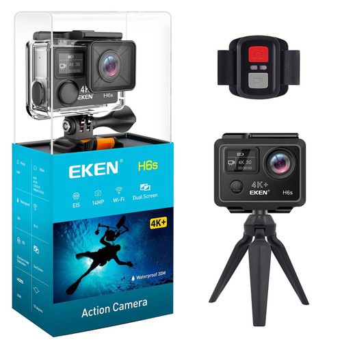 Camera Hành Động Thể Thao 4K Eken H6S - Tặng Kèm Dock Sạc + Pin | BigBuy360 - bigbuy360.vn