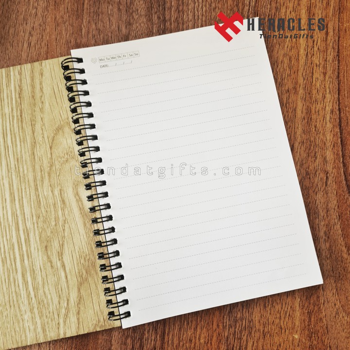 Sổ Gỗ Cao Cấp A5 Khắc Tên, Chữ, Logo, Hình Ảnh Theo Yêu Cầu. QUÀ TẶNG THẦY CÔ GIÁO 20/11 Ý NGHĨA