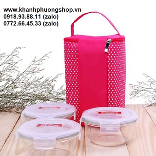 hộp cơm thủy tinh lock&lock - hộp cơm thủy tinh