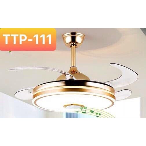 Quạt trần giấu cánh TTP 111 (lắp đặt miễn phí tại hà nội).Điều khiển từ xa-Phù hợp với trần thấp