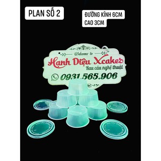 Combo 50 Hộp Flan Tròn Vĩnh Trường Mẫu Số 2