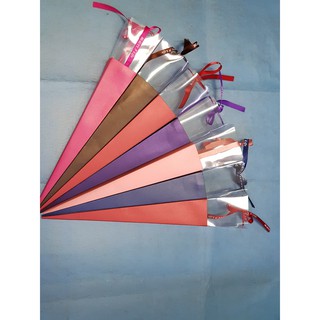 10 Vỏ hộp đựng hoa hồng mica loại 1 bông _hộp hoa hồng mica [ Chú ý : không kèm hoa hồng ]