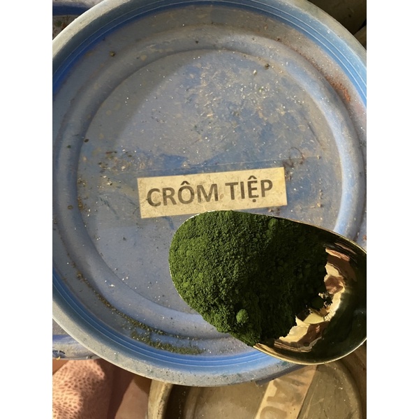 Bột Crom oxit - Chrome oxide Crome oxit - Cr2O3 - Nguyên liệu làm men gốm sứ, thủy tinh, luyện kim -