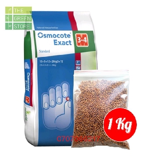 1kg Phân bón tan chậm hạt vàng Osmocote NPK 14-14-14 nhập khẩu Mỹ cho phong lan, hoa hồng, mai, hoa kiểng, rau sạch