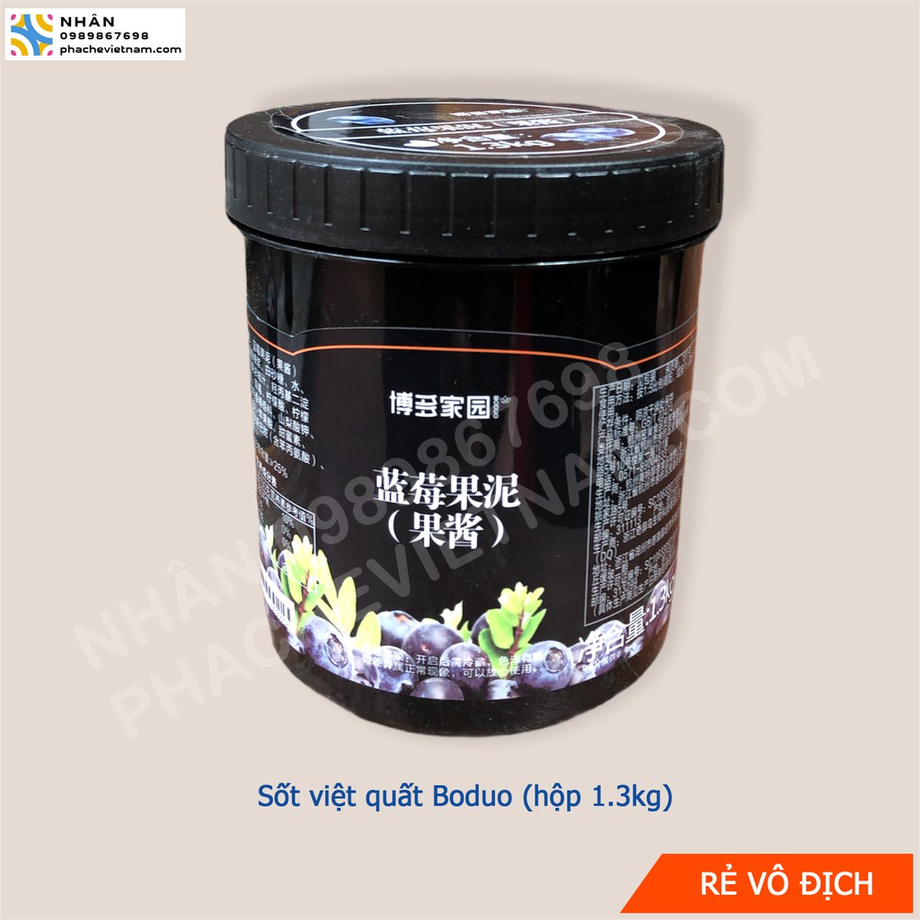 Sốt việt quất Boduo hộp đen