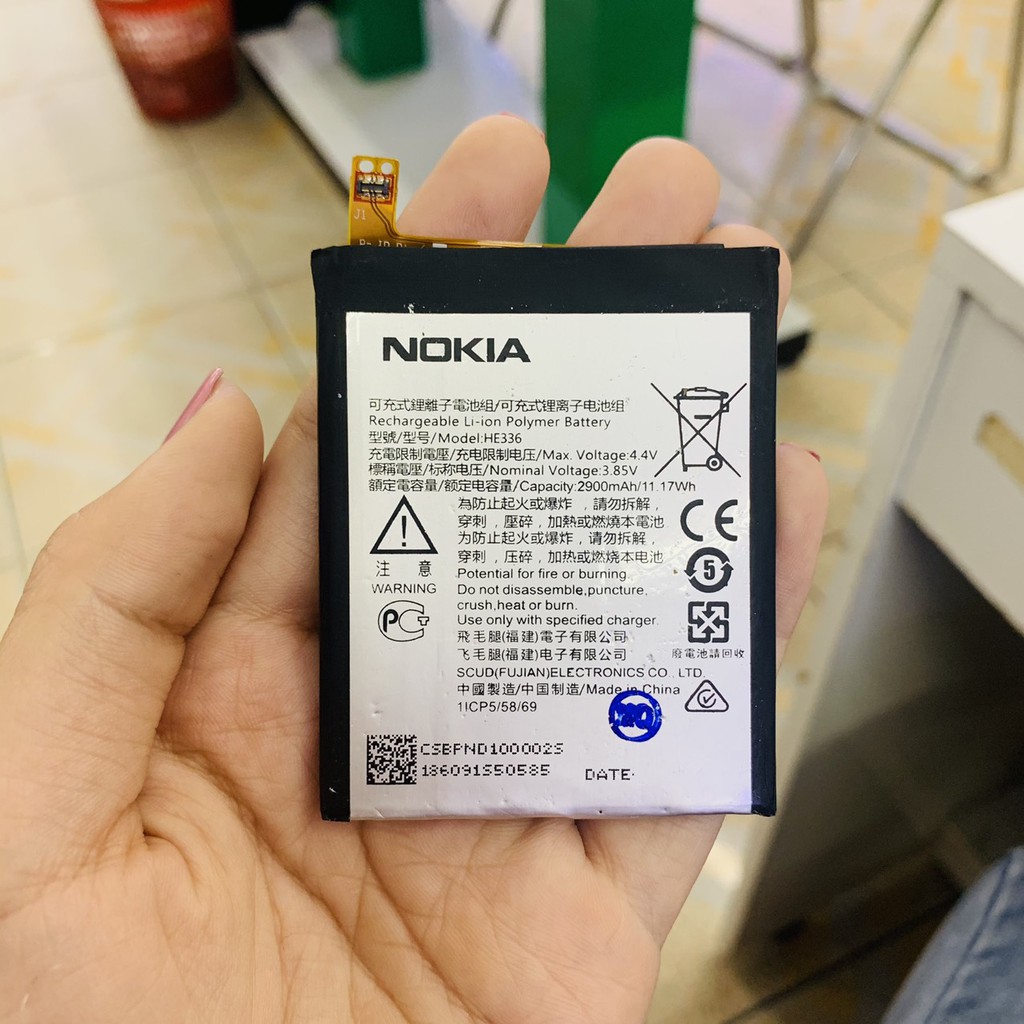 Pin Nokia 5 zin mã HE336, bảo hành đổi trả