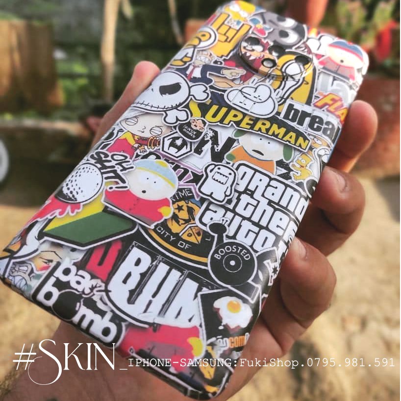 Tấm dán Skin FULL VIỀN |SM02| Dành Cho 12 Pro Max 11 Pro max X XS XR XSMAX 6Plus 7Plus 8Plus ip5 ip6 ip7 ip8