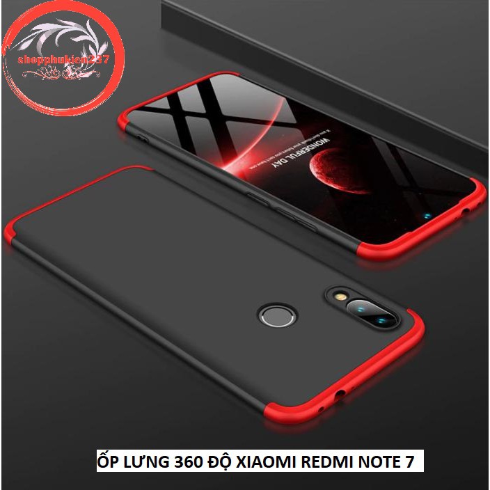 [Freeship toàn quốc từ 50k] ỐP LƯNG XIAOMI REDMI NOTE 7 ỐP BẢO VỆ 360 ĐỘ GGK CAO CẤP