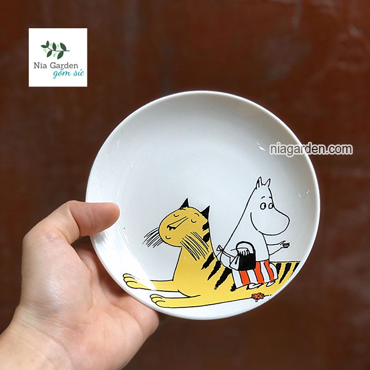 Đĩa sứ nhỏ dễ thương trang trí - GS3