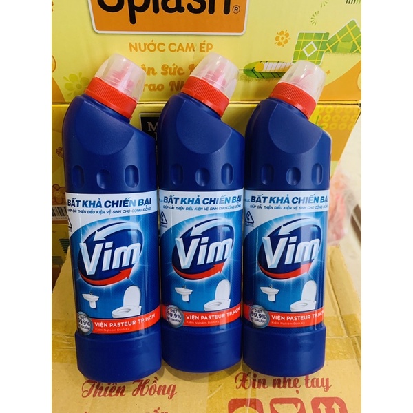 Chất Tẩy Rửa Bồn Cầu Và Nhà Tắm Vim 475ml(chai bé)