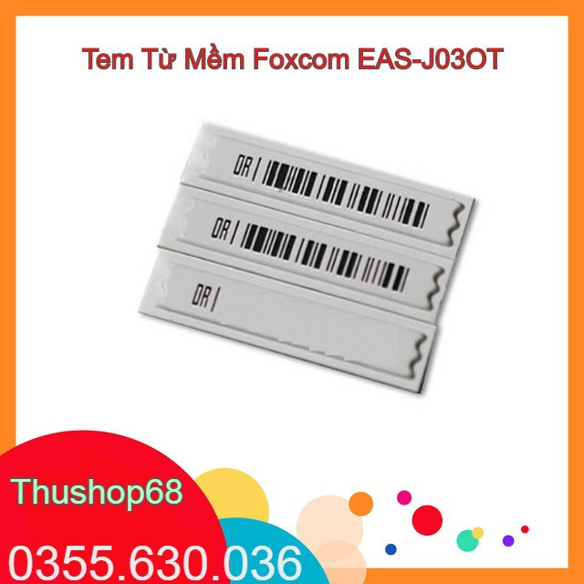 Tem Từ Mềm Foxcom EAS-J03OT - 1000tem