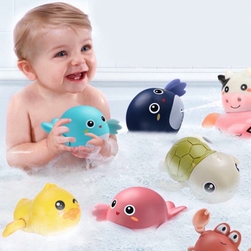 Đồ chơi tắm JOLLYBABY hình hoạt hình đáng yêu làm quà sinh nhật/ giáng sinh / năm mới độc đáo cho bé