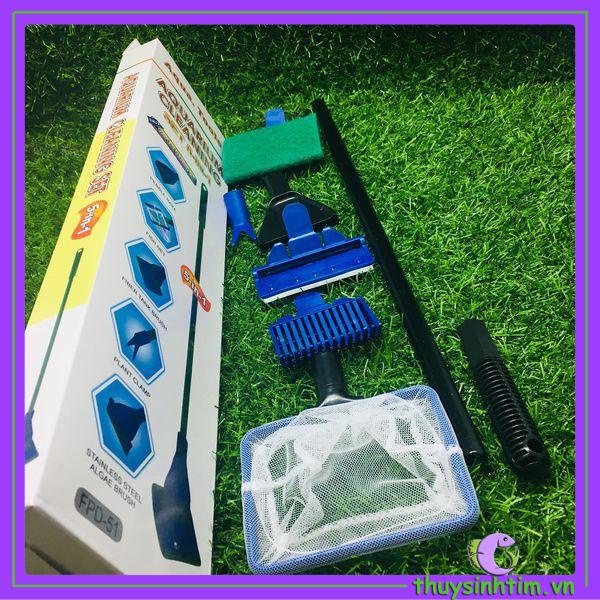 Bộ Dụng Cụ Vệ Sinh Bể Thủy Sinh 5 in 1