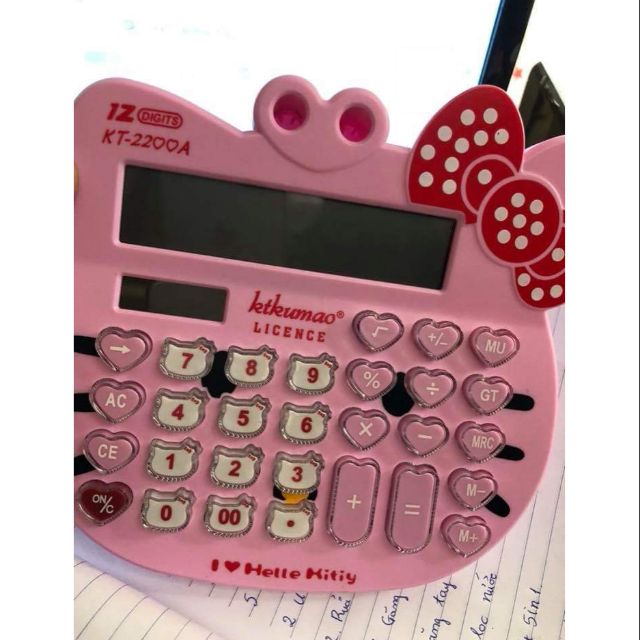 Máy tính Hello kitty siêu kute