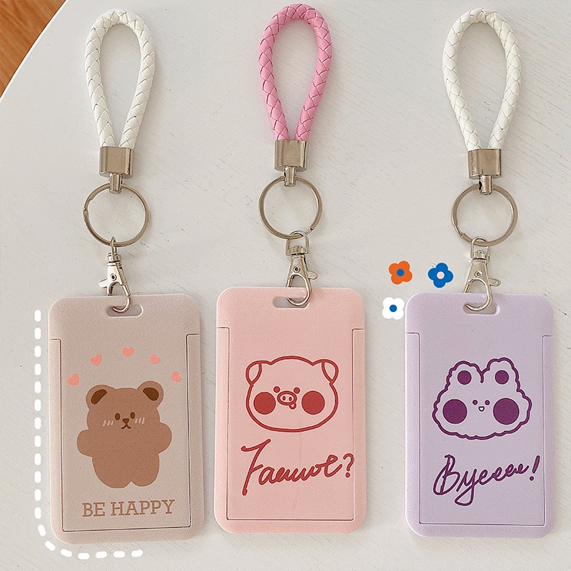 Bộ Dây Đeo Thẻ Học Sinh Thiết Kế Sáng Tạo Xinh Xắn