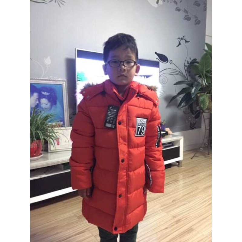 Áo khoác phao bé trai 15-55kg - thời trang baby boy