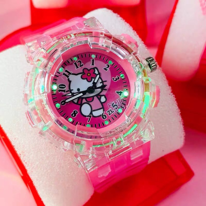 Đồng Hồ Trẻ Em❤️Freeship❤️Đèn LED dạ quang 7 màu Cho bé trai bé gái | BigBuy360 - bigbuy360.vn