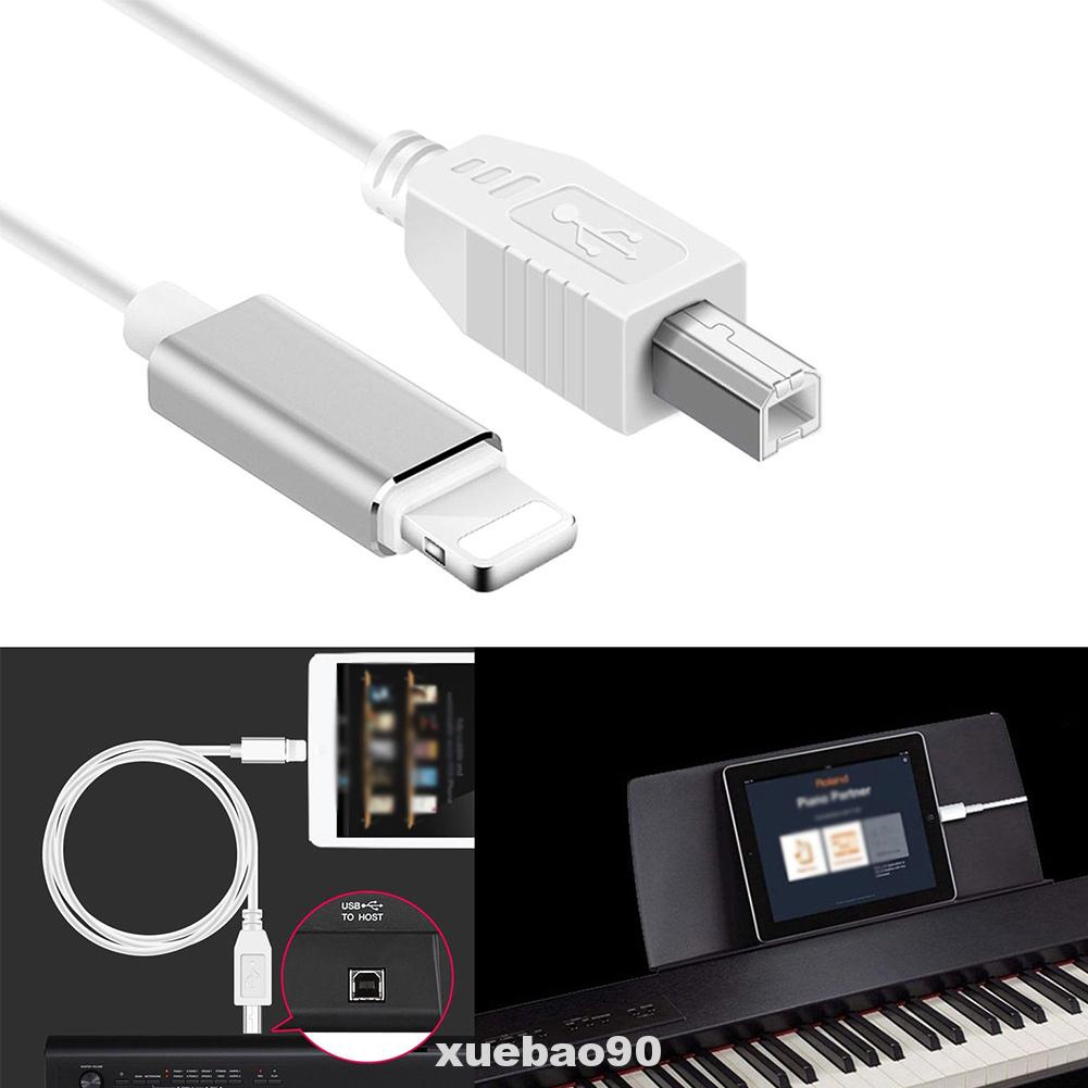 Converter Cable Electric To Type-B Keyboard Lightweight Midi USB For tablet táo