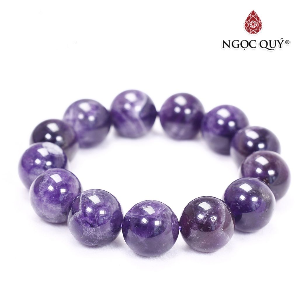 Vòng tay TA tím - Ngọc Quý