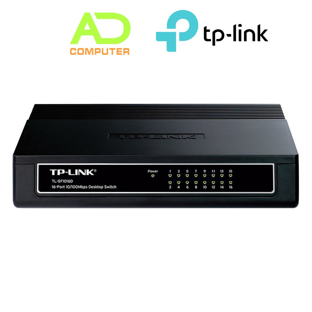 Bộ Chia Mạng TP Link để bàn 16 cổng 10/100Mbps SF1016D - Hàng chính hãng