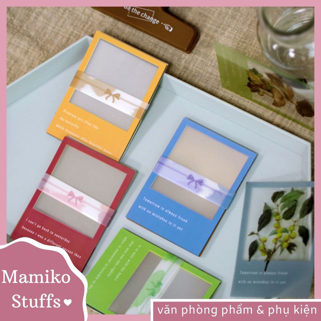 STICKER KHUNG ẢNH POLAROID TRANG TRÍ SCRAPBOOK/PLANNER
